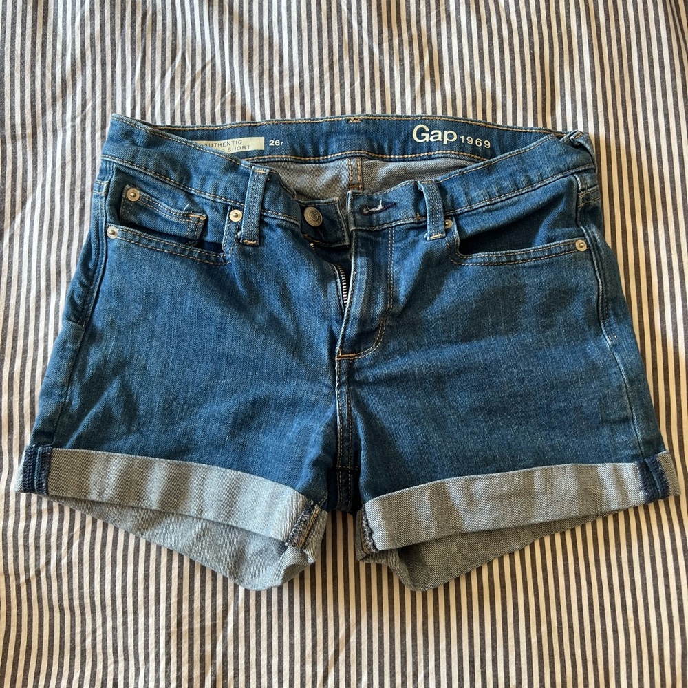 GAP Women's Classic Blue Jean Shorts
